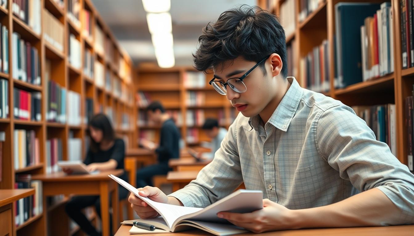 Campus and scholarly setting at New York